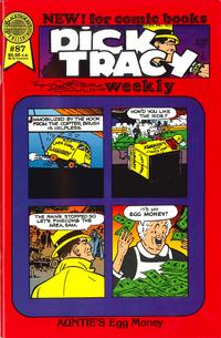 Cover Thumbnail for Dick Tracy Weekly (Blackthorne, 1988 series) #87