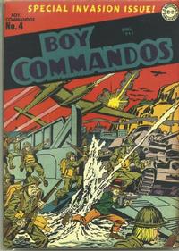 Cover Thumbnail for Boy Commandos (DC, 1942 series) #4