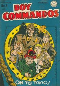 Cover Thumbnail for Boy Commandos (DC, 1942 series) #8
