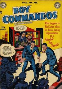Cover Thumbnail for Boy Commandos (DC, 1942 series) #31