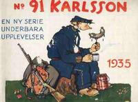 Cover Thumbnail for 91 Karlsson [julalbum] (Åhlén & Åkerlunds, 1934 series) #1935