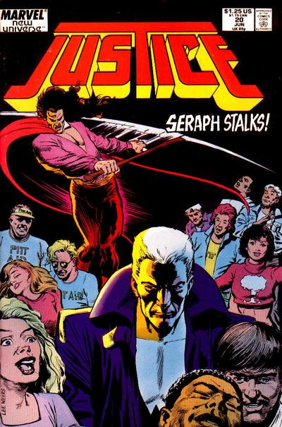 Cover for Justice (Marvel, 1986 series) #20