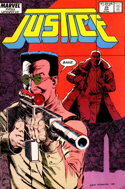 Cover for Justice (Marvel, 1986 series) #25