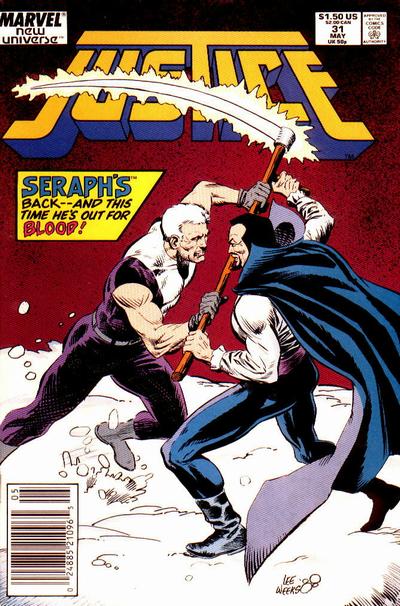 Cover for Justice (Marvel, 1986 series) #31