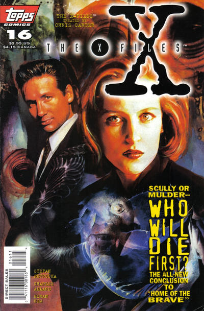Cover for The X-Files (Topps, 1995 series) #16