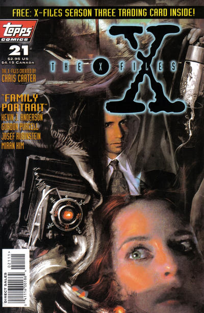 Cover for The X-Files (Topps, 1995 series) #21 [Direct Sales]