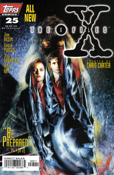 Cover for The X-Files (Topps, 1995 series) #25