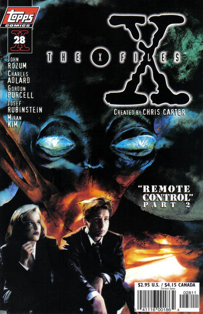 Cover for The X-Files (Topps, 1995 series) #28