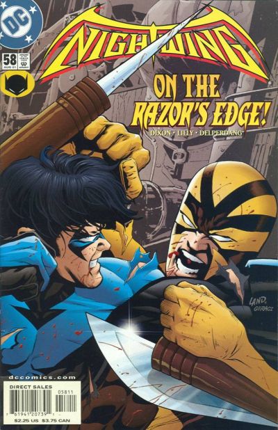 Cover for Nightwing (DC, 1996 series) #58 [Direct Sales]
