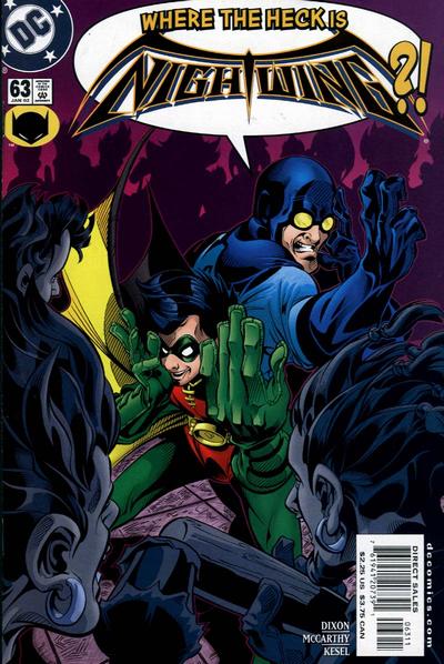 Cover for Nightwing (DC, 1996 series) #63 [Direct Sales]