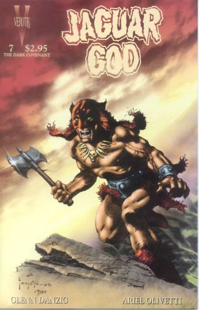 Cover for Jaguar God (Verotik, 1995 series) #7
