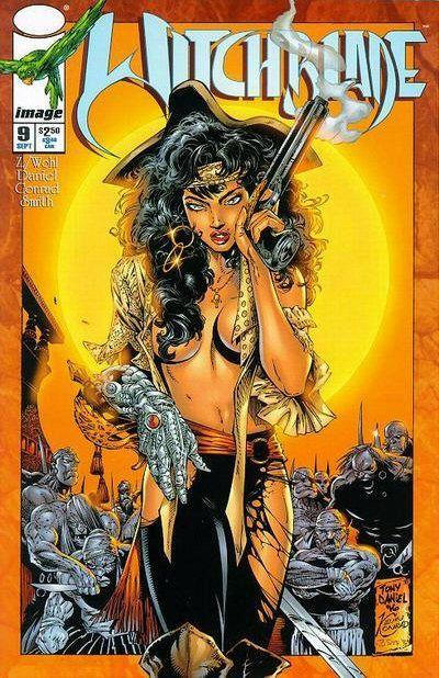 Cover for Witchblade (Image, 1995 series) #9 [Tony Daniel Alternate Cover Edition]