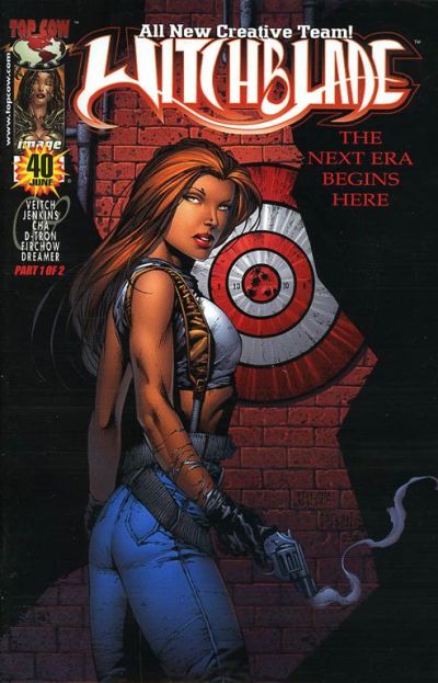 Cover for Witchblade (Image, 1995 series) #40 [Bullseye Cover]