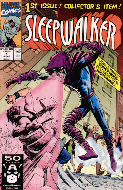 Cover for Sleepwalker (Marvel, 1991 series) #1