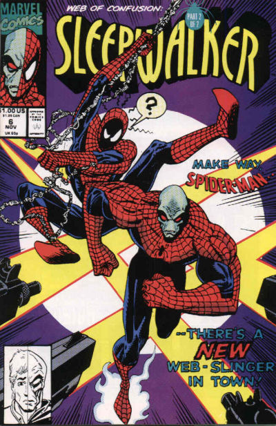 Cover for Sleepwalker (Marvel, 1991 series) #6