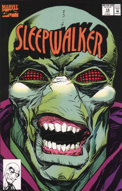 Cover for Sleepwalker (Marvel, 1991 series) #19 [Direct]