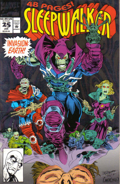 Cover for Sleepwalker (Marvel, 1991 series) #25