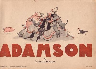 Cover for Adamson (Åhlén & Åkerlunds, 1921 series) #1925