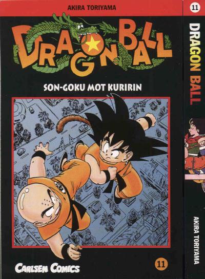 Cover for Dragon Ball (Bonnier Carlsen, 2000 series) #11 - Son-Goku mot Kuririn