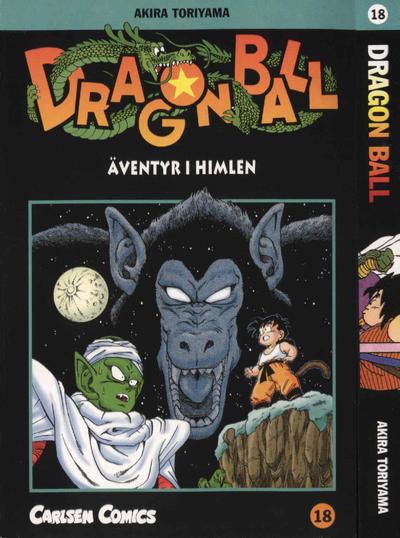 Cover for Dragon Ball (Bonnier Carlsen, 2000 series) #18 - Äventyr i himlen