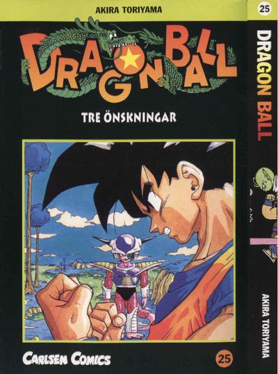 Cover for Dragon Ball (Bonnier Carlsen, 2000 series) #25 - Tre önskningar
