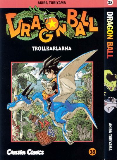 Cover for Dragon Ball (Bonnier Carlsen, 2000 series) #38 - Trollkarlarna