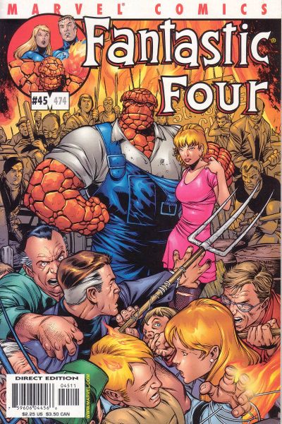 Cover for Fantastic Four (Marvel, 1998 series) #45 (474) [Direct Edition]