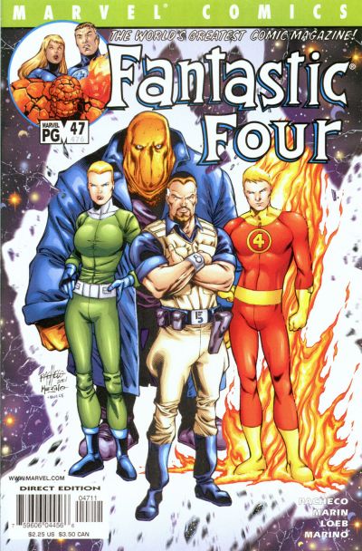 Cover for Fantastic Four (Marvel, 1998 series) #47 (476) [Direct Edition]