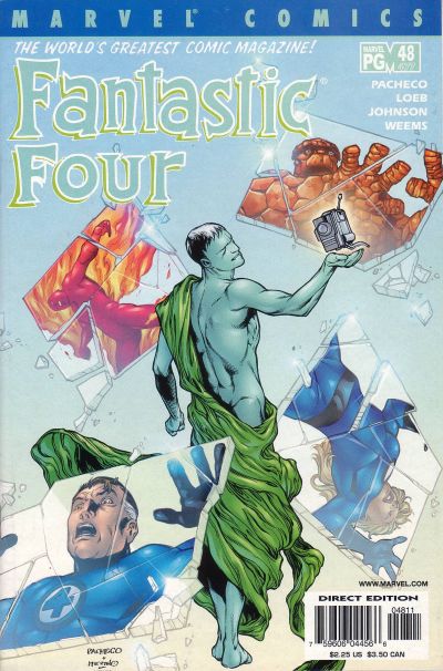 Cover for Fantastic Four (Marvel, 1998 series) #48 (477) [Direct Edition]
