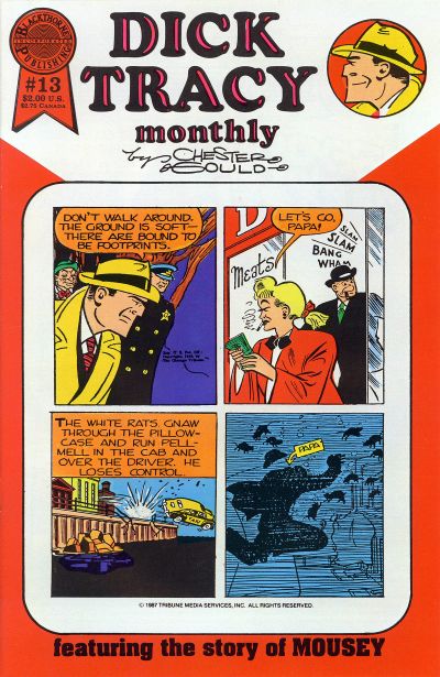 Cover for Dick Tracy Monthly (Blackthorne, 1986 series) #13