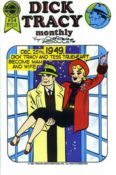 Cover for Dick Tracy Monthly (Blackthorne, 1986 series) #14