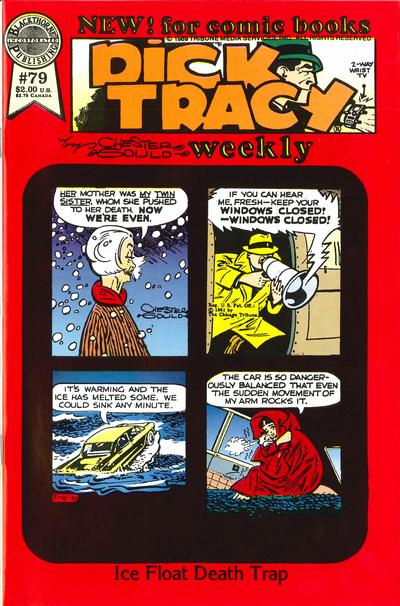 Cover for Dick Tracy Weekly (Blackthorne, 1988 series) #79
