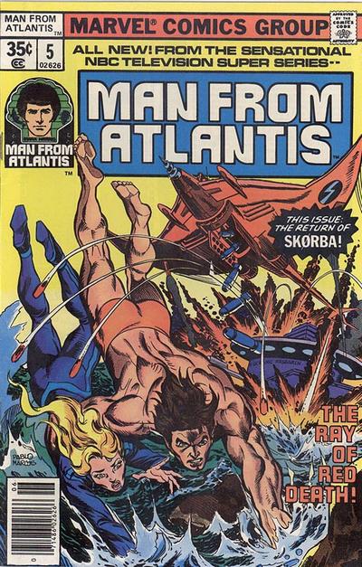 Cover for Man from Atlantis (Marvel, 1978 series) #5