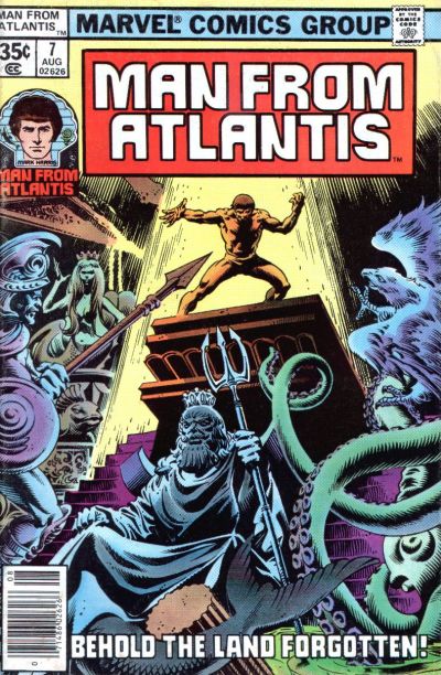 Cover for Man from Atlantis (Marvel, 1978 series) #7