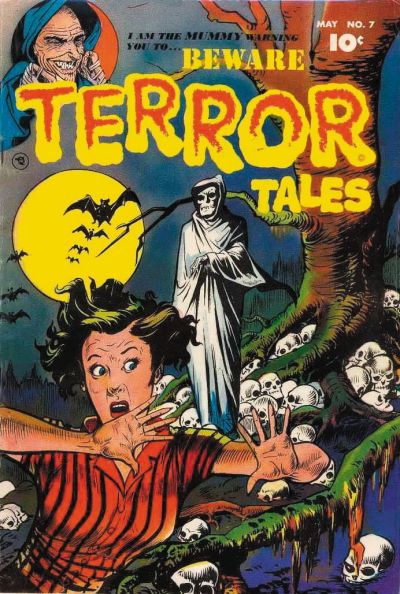 Cover for Beware! Terror Tales (Fawcett, 1952 series) #7