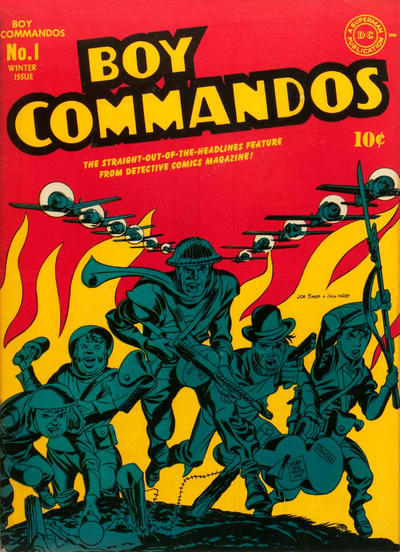 Cover for Boy Commandos (DC, 1942 series) #1