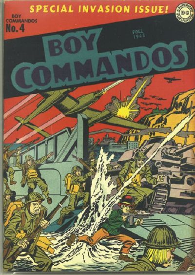 Cover for Boy Commandos (DC, 1942 series) #4