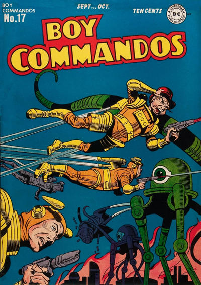 Cover for Boy Commandos (DC, 1942 series) #17