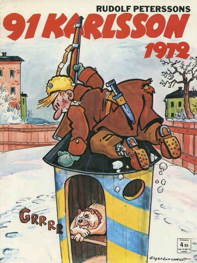 Cover for 91 Karlsson [julalbum] (Semic, 1965 ? series) #1972