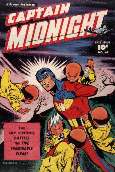 Cover for Captain Midnight (Fawcett, 1942 series) #67