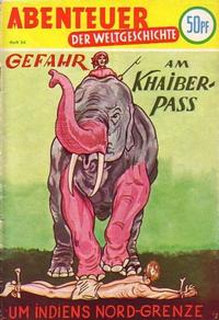 Cover Thumbnail for Abenteuer der Weltgeschichte (Lehning, 1953 series) #24