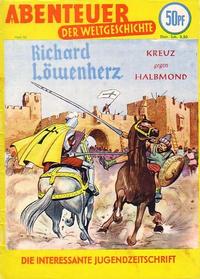 Cover Thumbnail for Abenteuer der Weltgeschichte (Lehning, 1953 series) #50