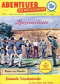 Cover Thumbnail for Abenteuer der Weltgeschichte (Lehning, 1953 series) #65