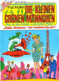 Cover for Die kleinen grünen Männchen (Condor, 1983 series) #16