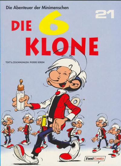 Cover for Die Abenteuer der Minimenschen (Egmont Ehapa, 1991 series) #21 - Die 6 Klone