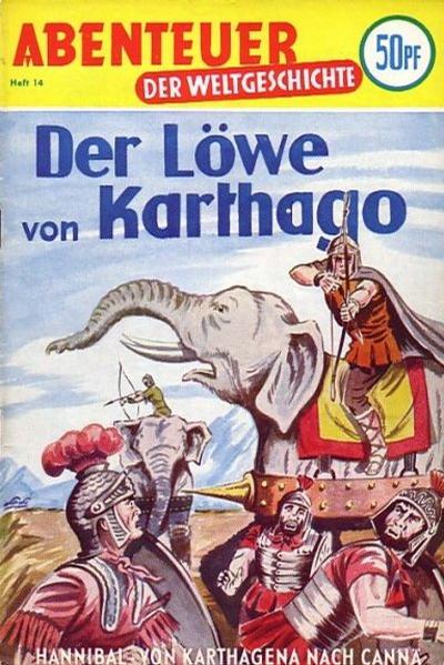 Cover for Abenteuer der Weltgeschichte (Lehning, 1953 series) #14