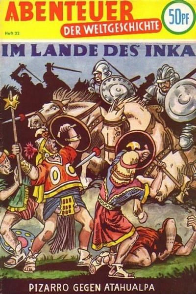 Cover for Abenteuer der Weltgeschichte (Lehning, 1953 series) #22