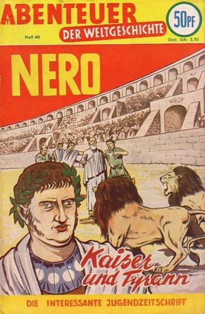 Cover for Abenteuer der Weltgeschichte (Lehning, 1953 series) #40