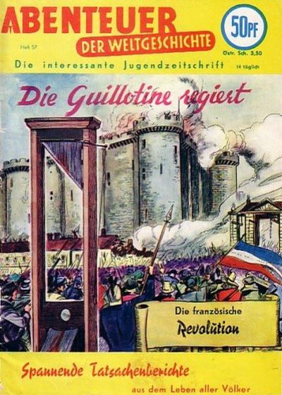 Cover for Abenteuer der Weltgeschichte (Lehning, 1953 series) #57