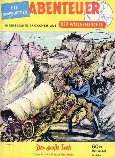 Cover for Abenteuer der Weltgeschichte (Lehning, 1953 series) #71